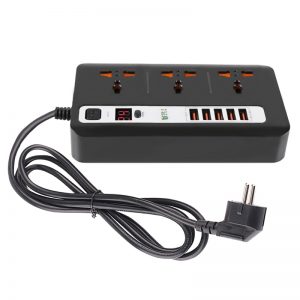 Power Strip Surge Protector 3/6 Universal Outlets with 5 USB Sockets