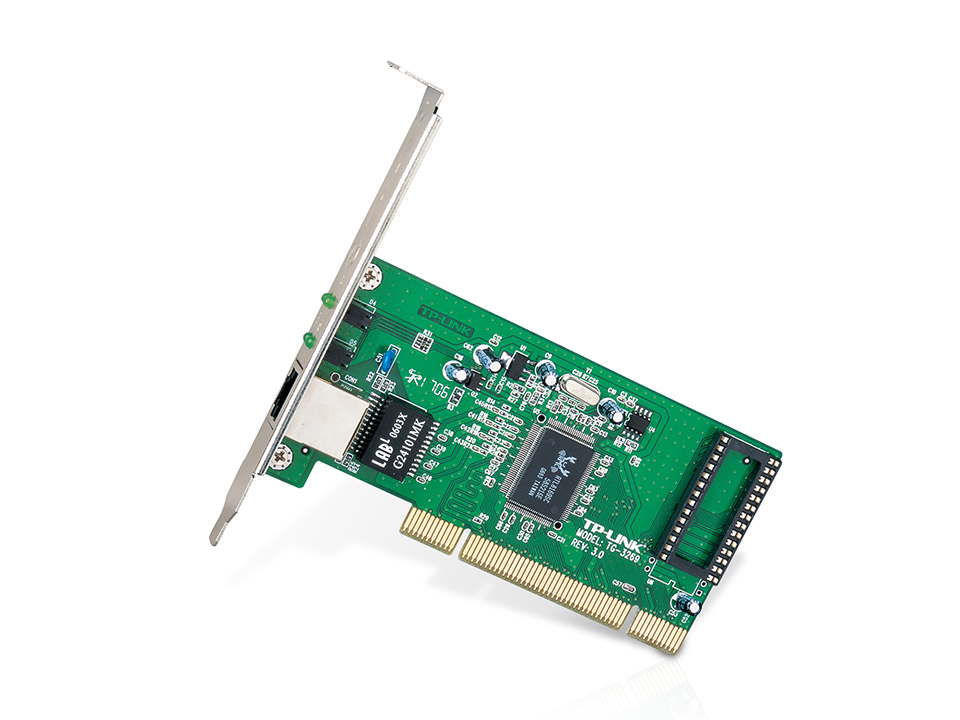 TG-3269 32-bit Gigabit PCI Network Interface Card Gigabit Network Adapter 10/100/1000Mbps PCI 1 x RJ45