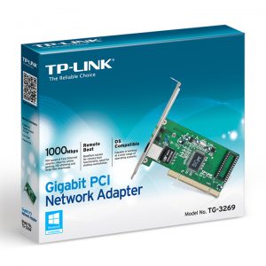 TG-3269 32-bit Gigabit PCI Network Interface Card Gigabit Network Adapter 10/100/1000Mbps PCI 1 x RJ45